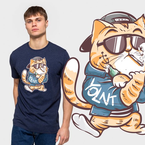 bad cat t shirt