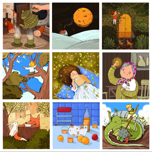 My Children's book illustrations