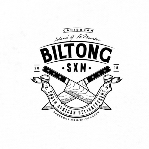 Vintage-inspired logo for South African delicatessens company