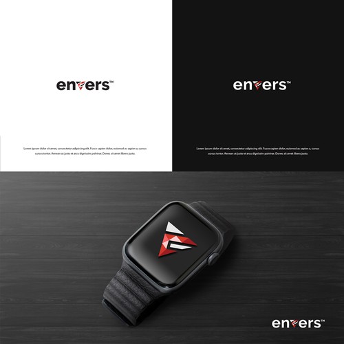 Envers concept logo