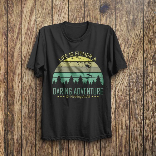Travelling t-shirt design