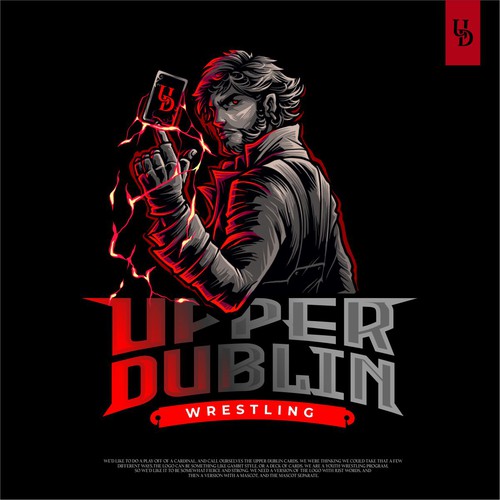 Upper Dublin Wrestling Logo