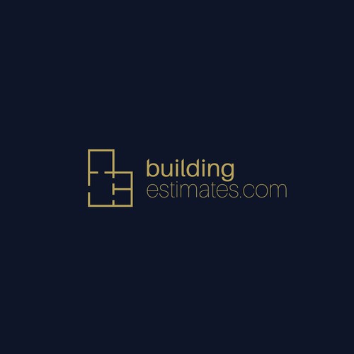 Modern logo for building estimate services