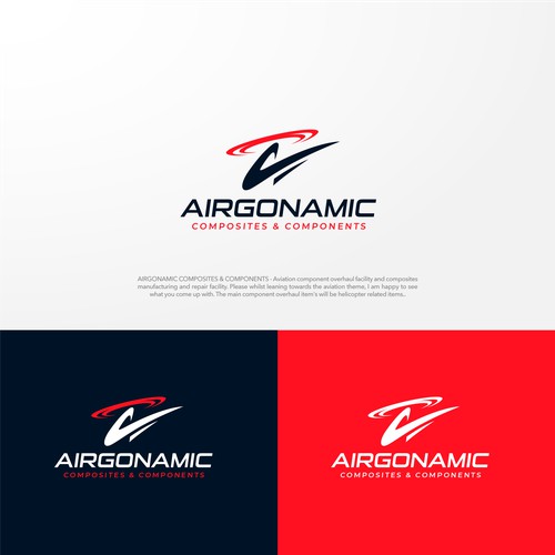 Aviation maintenance facility logo to stand out and be away from the norm.