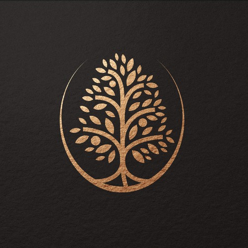 Minimalist Luxury Tree Logo