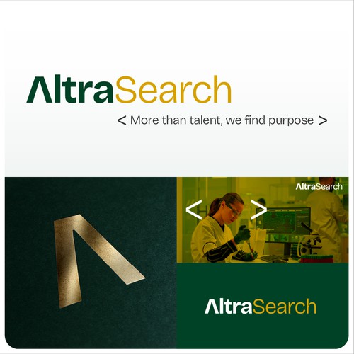 Concept for logo for a talent recruiting company