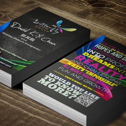Artistic Personal Business Card 