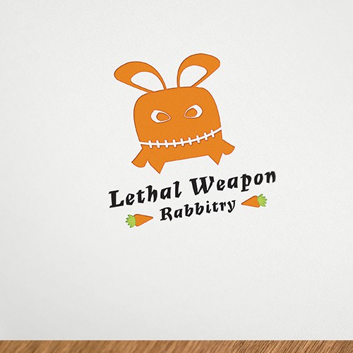 logo for Lethal Weapon Rabbitry