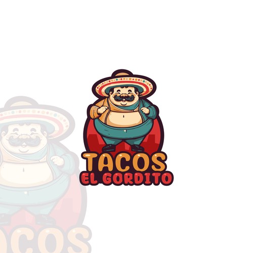 Fun and playful Taco logo design