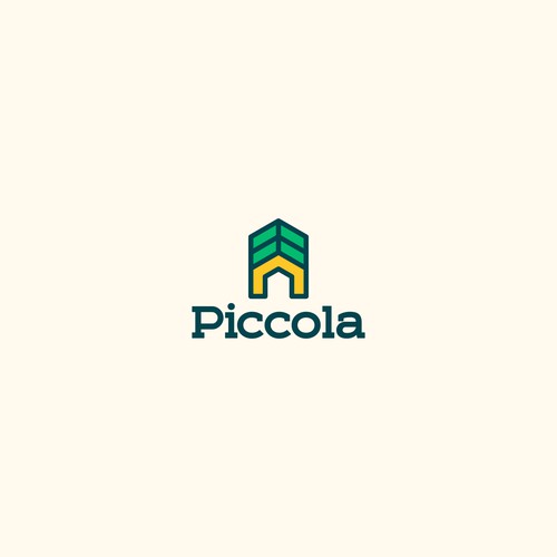 Piccola Tiny Home Logo Concept