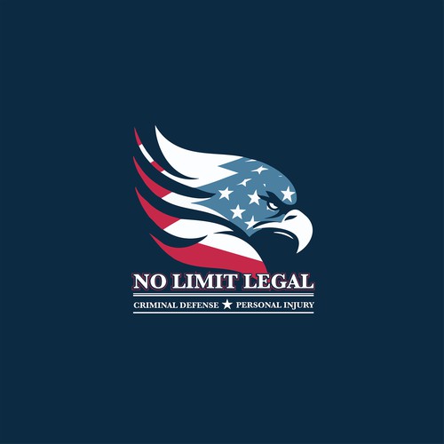 No Limit Legal Law Firm Concept Logo Design