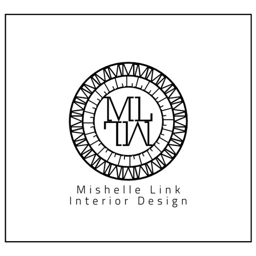 logo for Mishelle Link Interior Design 