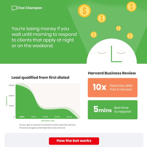 Flyer designs for chatbox