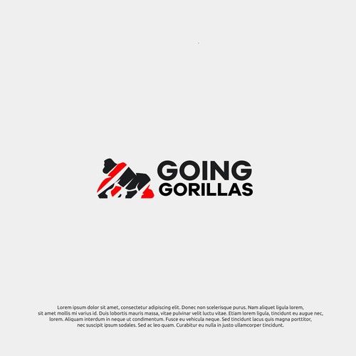 logo concept for going gorillas