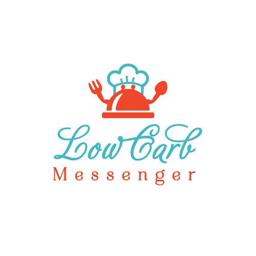 Logo concept Carb for Food Blog