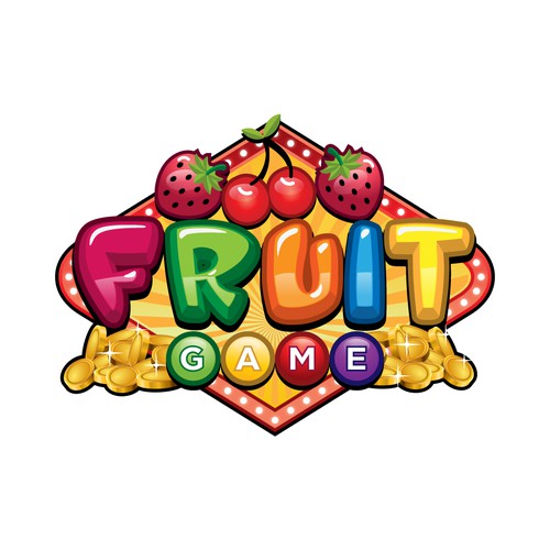 FRUIT GAME LOGO DESIGN