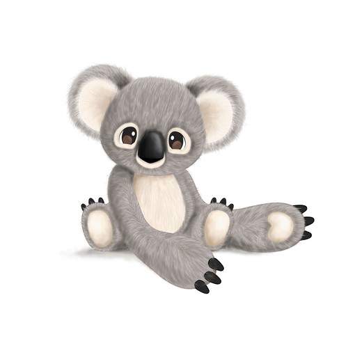 Weighted Plush Character Koala Bear