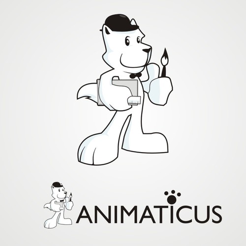 Animation Kids School Logo