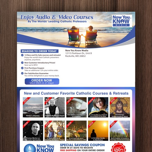 Brochure Enjoy Audio & Video Courses