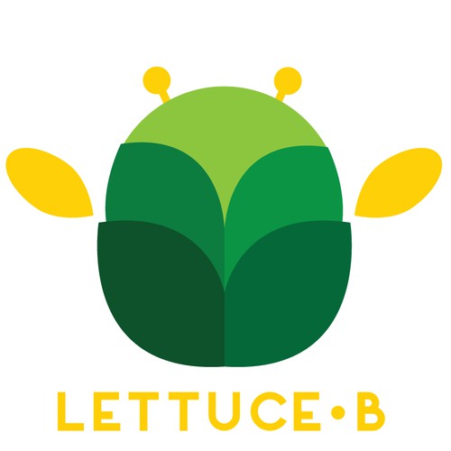 Logo for Vegan Restaurant "Lettuce B"
