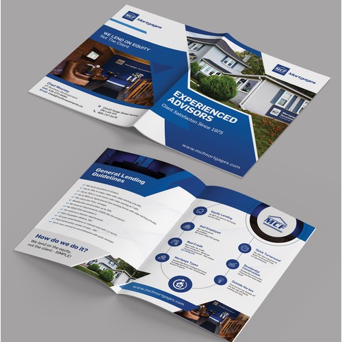 Brochure Design for top mortgage investment corporation