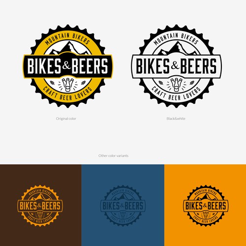 Bikes and Beers logo design
