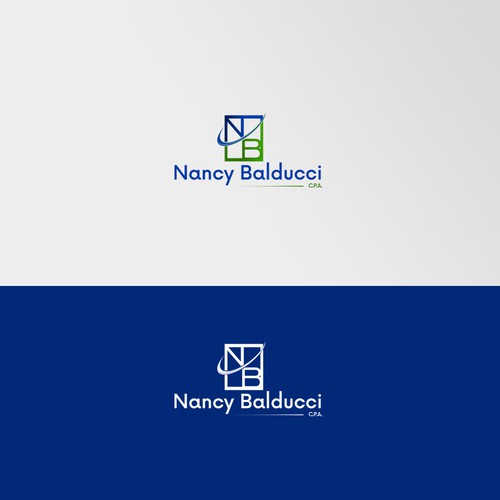 Nancy Balducci elegant logo design