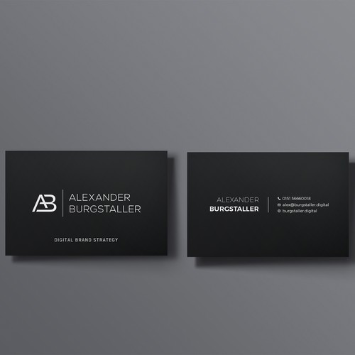 Minimal business card