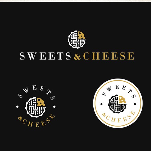 logo for sweets & cheese