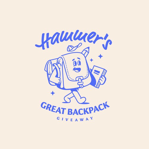 Fun Backpack Mascot