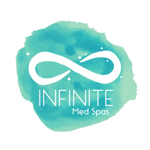 Watercolor logo for INFINITE Spa