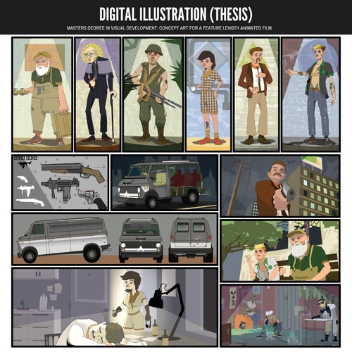 Digital Illustration (Thesis)