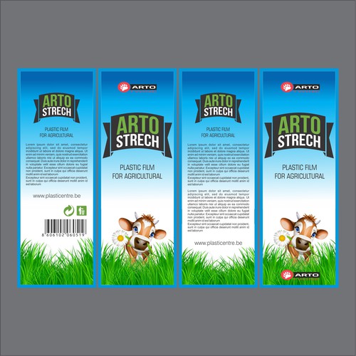 Arto Strech, packaging for Plastic film for agricultural use