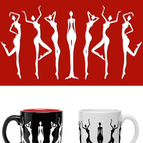 illustration design for cup 