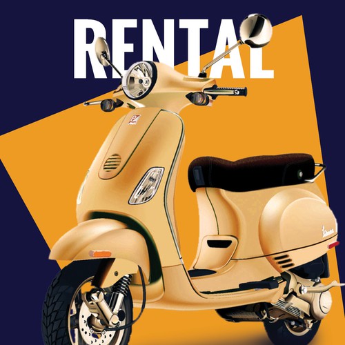 Hourly Scooter Rental Flyer