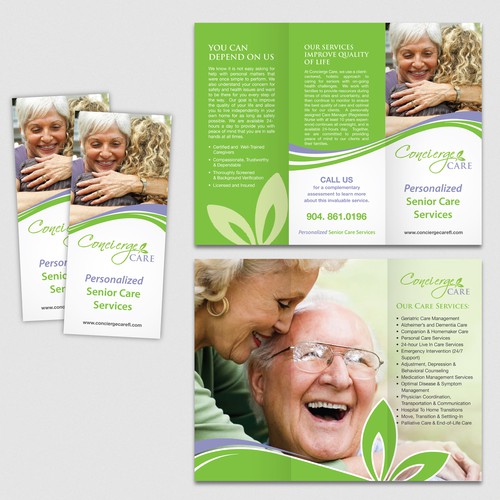 Help Concierge Care with a new brochure design