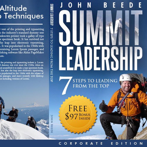 Leadership Guide for High School and College Students! Winning designer 'guaranteed' & will to go to print.