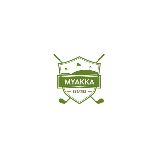 Myakka Golf estate Logo concept