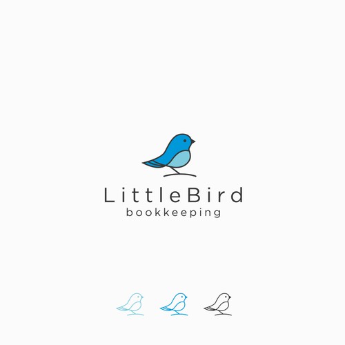 Logo for bookkeeping service