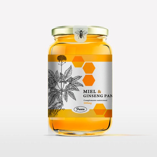 Etiqueta para productos  derivados de la miel