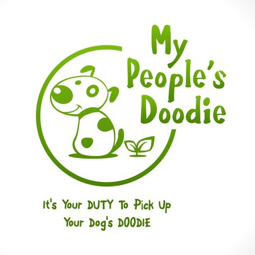 Logo for promoting dog waste disposal bags
