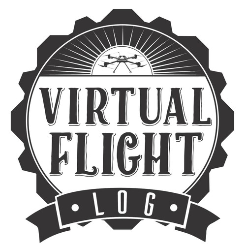 Concept Logo for Drone Flight Tracker App