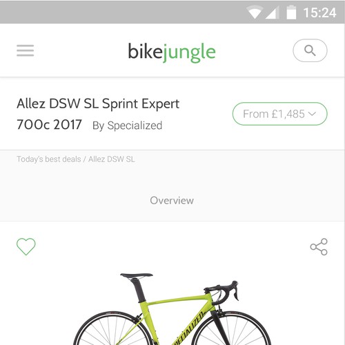 BikeJungle Website Design - Part 3