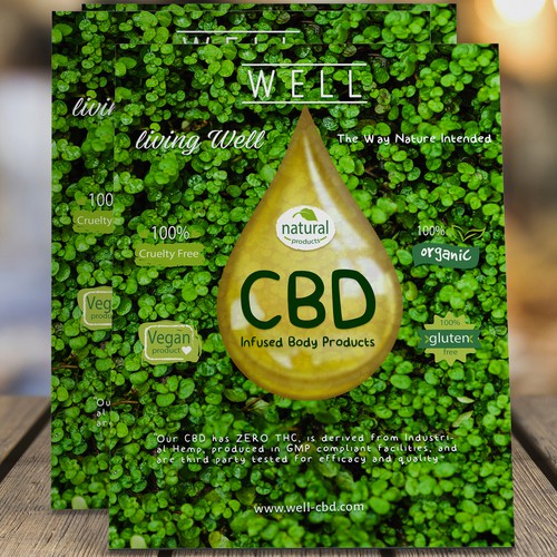 CBD Poster for Spas