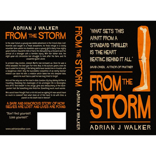 Cover in Saul Bass style