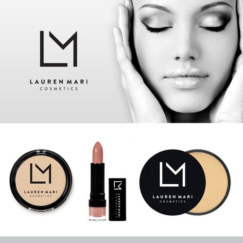 Logo for a luxury cosmetics brand