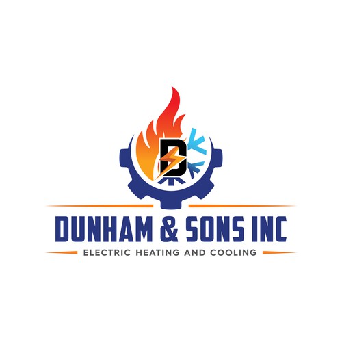 Bold Logo for HVAC Industry