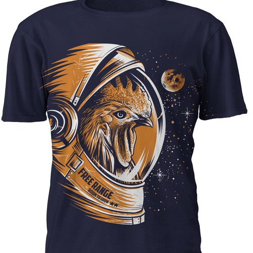 FreeRange T-shirt design