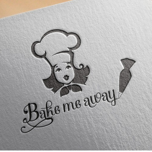 Winner design logo for Bake me away