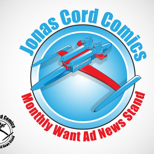 Create the next logo for Jonas Cord Comics Monthly Want Ad News Stand